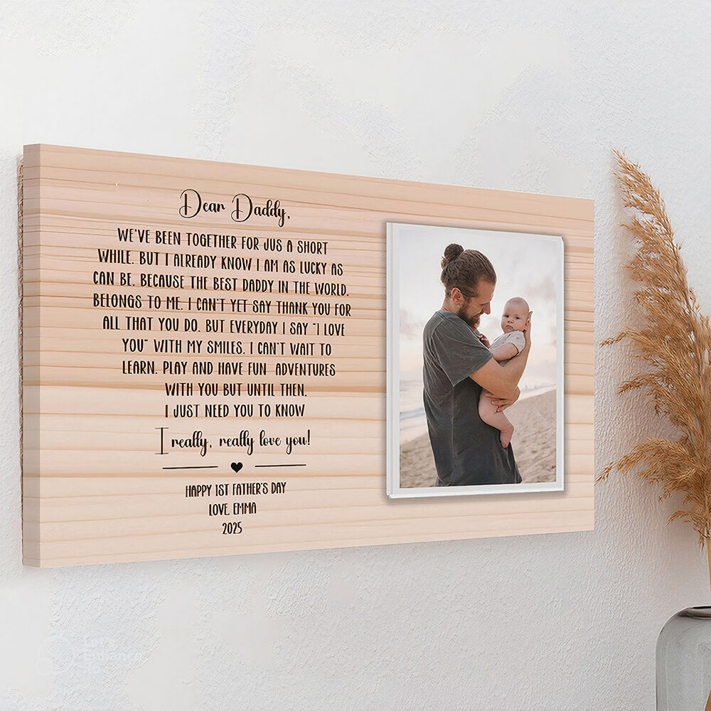 custom dad canvas
