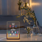 First Dad Now Grandpa - Customized Personalized 3D LED Light - Father's Day Gift, Gift for Dad