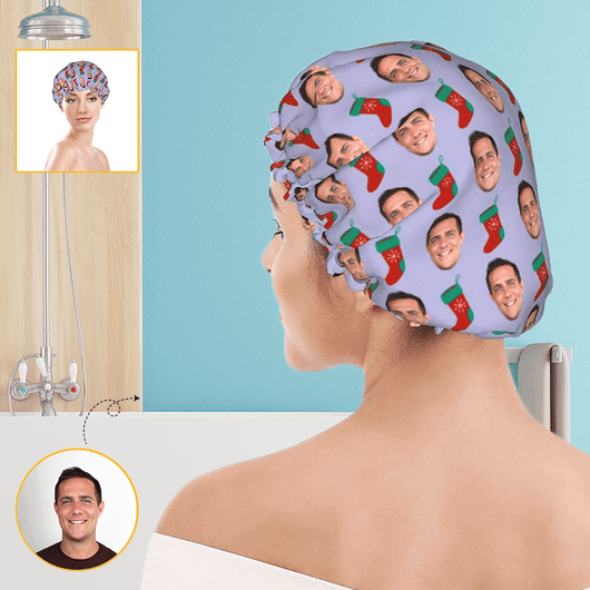 custom shower cap