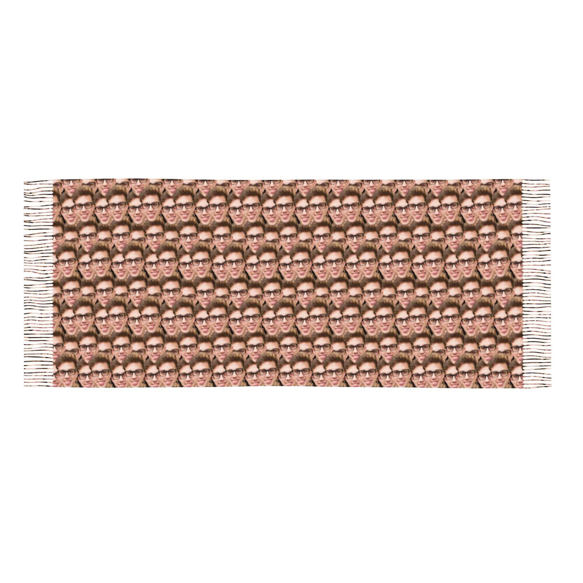 custom photo scarf