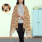 custom photo scarf