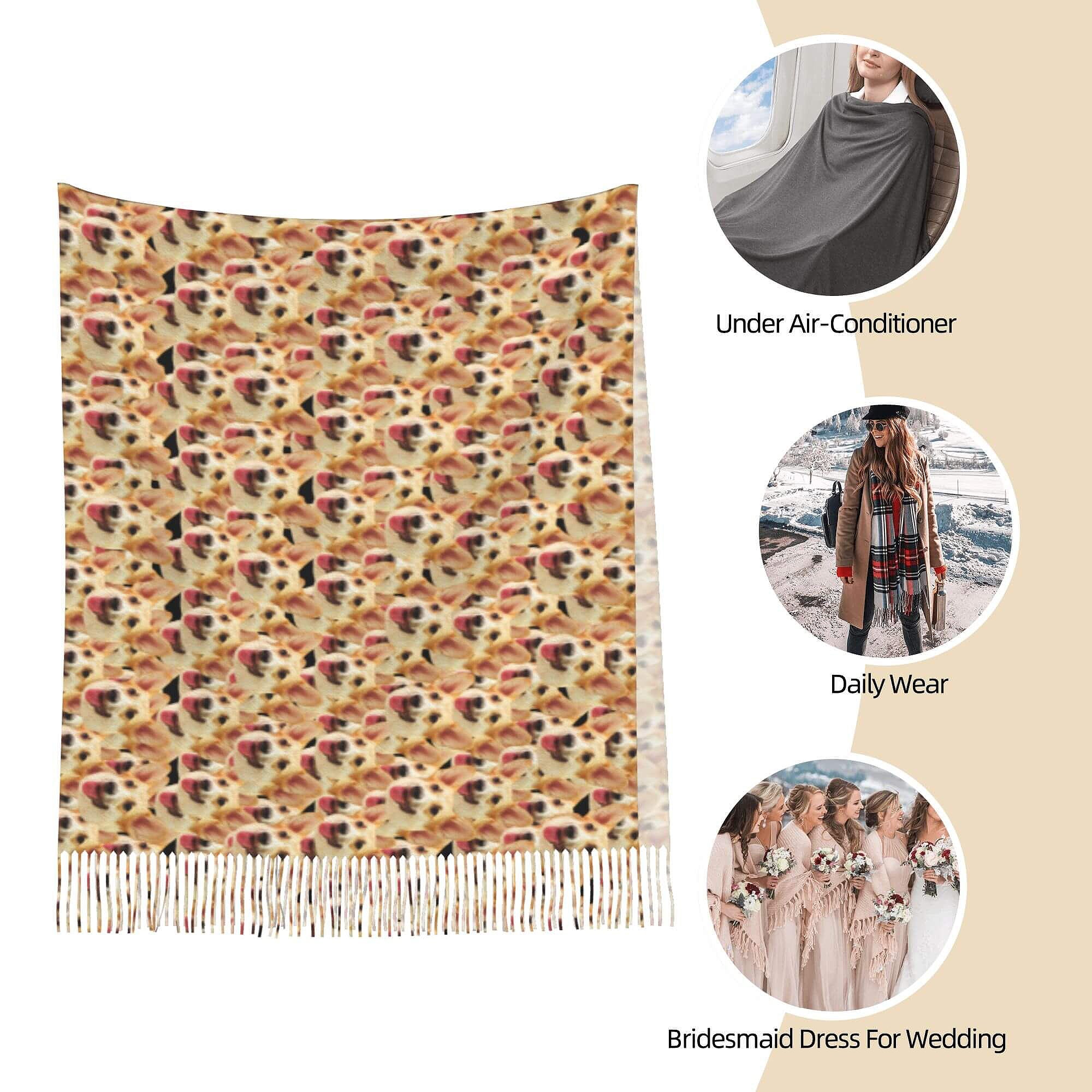 custom photo scarf
