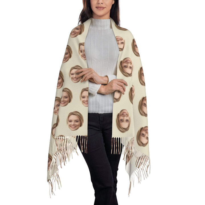 custom photo scarf