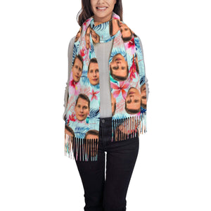 custom photo scarf