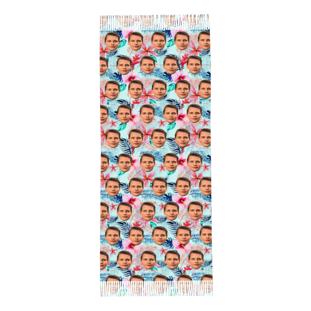 custom photo scarf
