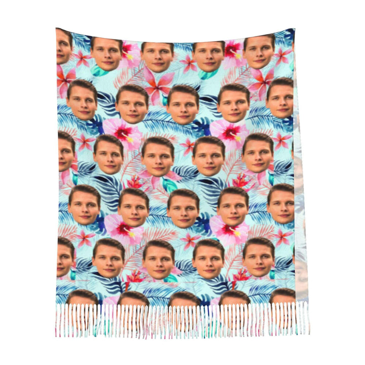 custom photo scarf