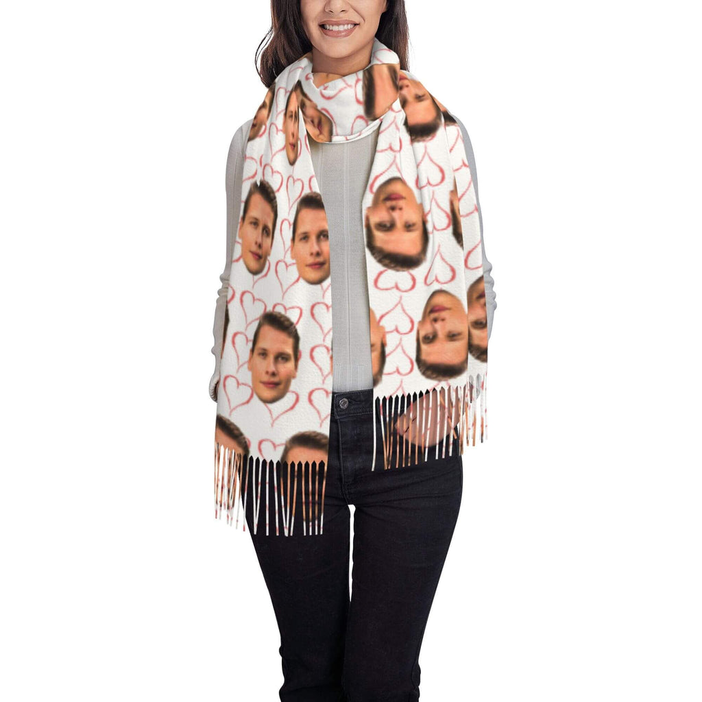 custom photo scarf