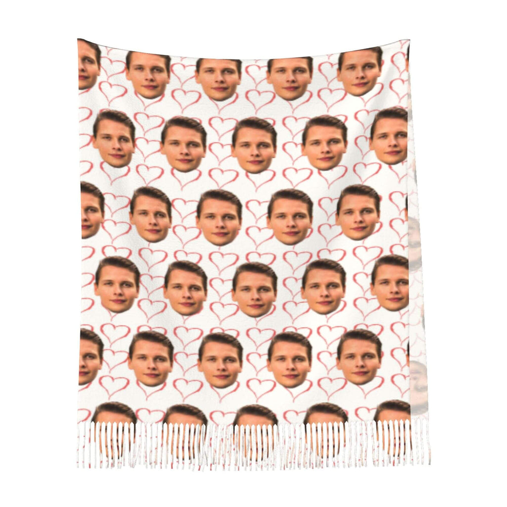 custom photo scarf