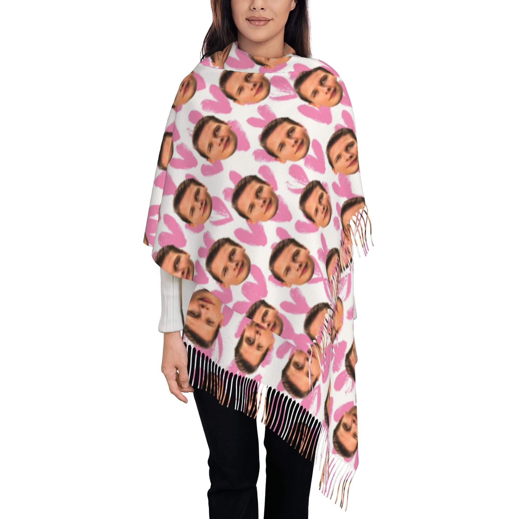 custom photo scarf