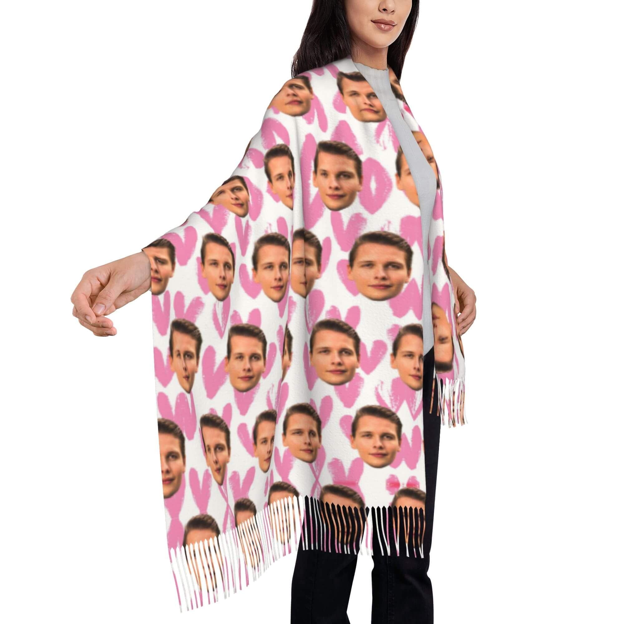 custom photo scarf