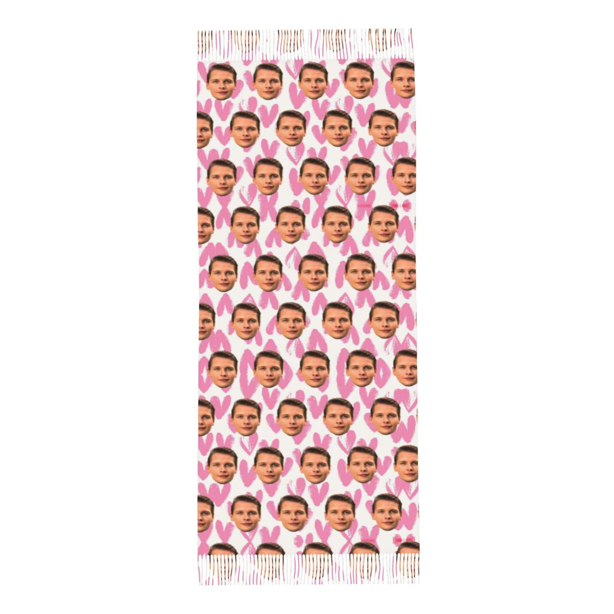 custom photo scarf