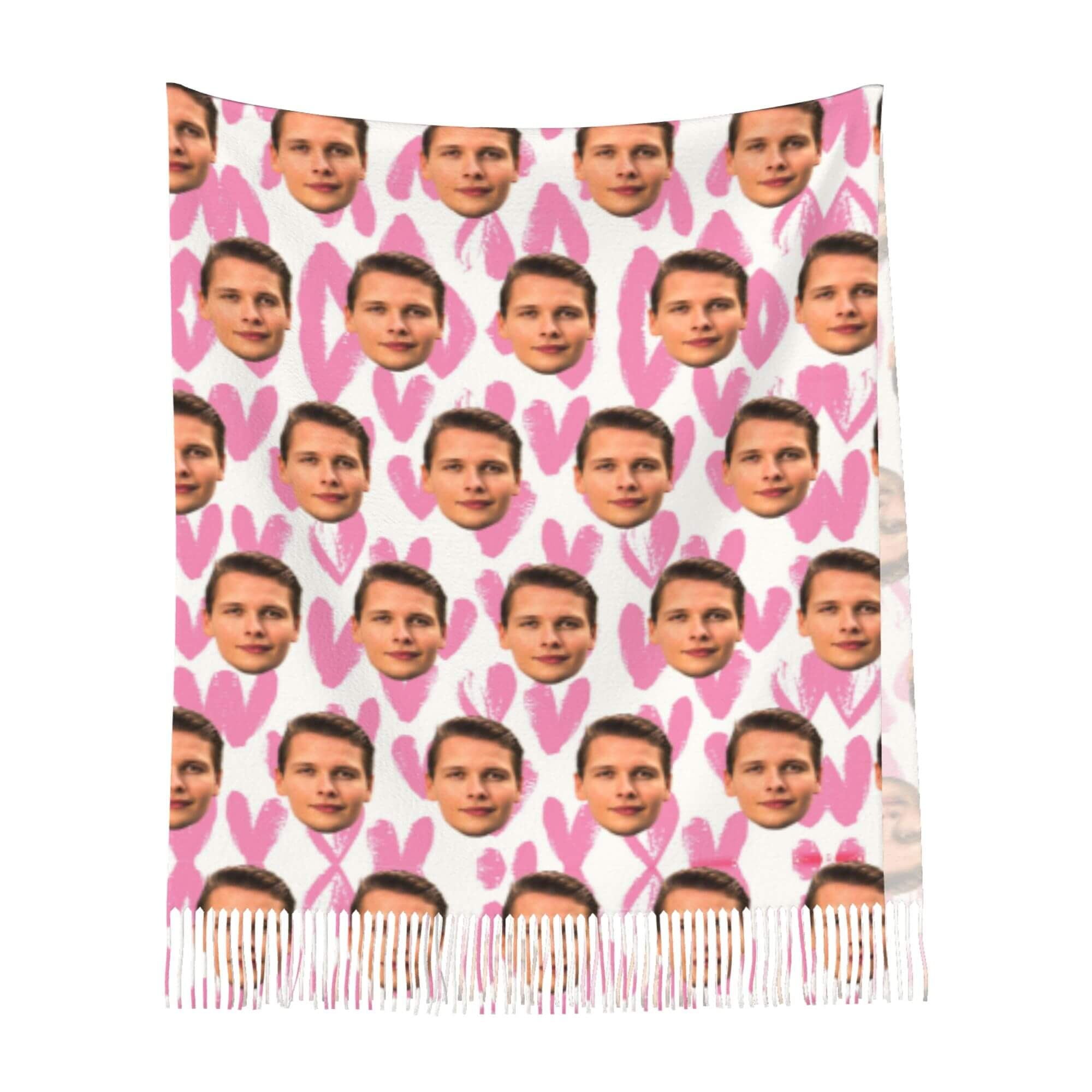 custom photo scarf