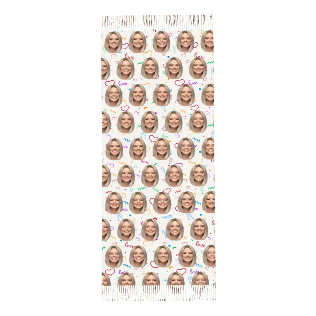 custom photo scarf