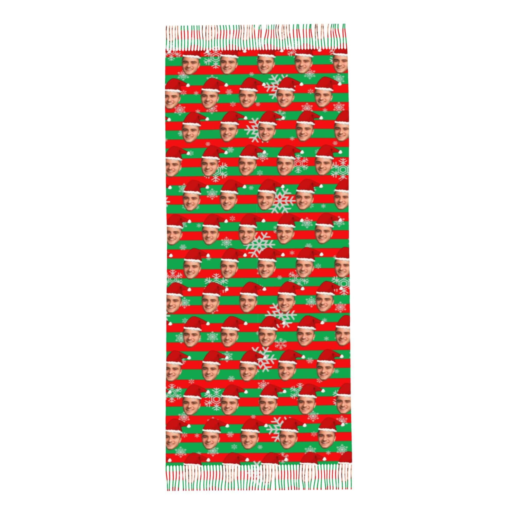custom photo scarf