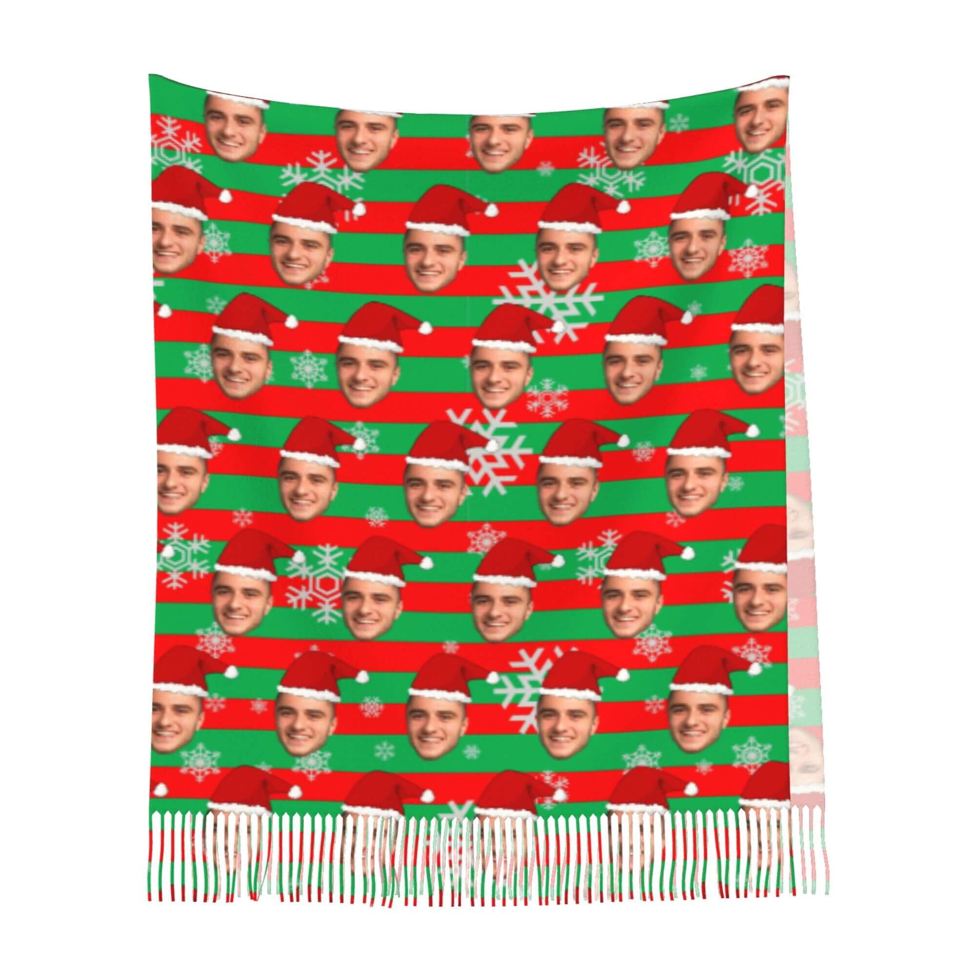 custom photo scarf