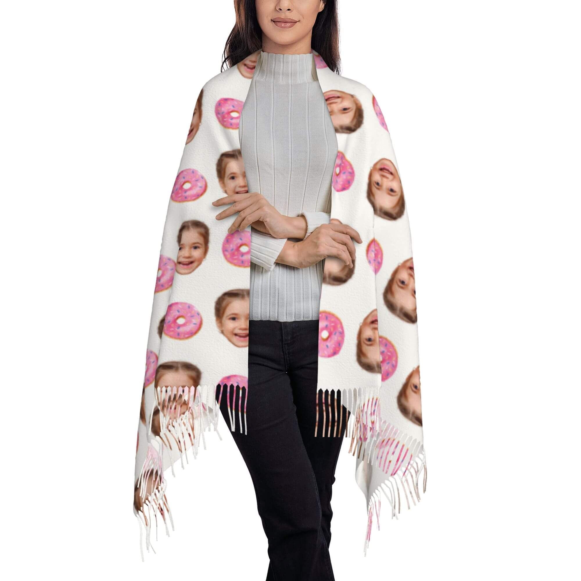 custom photo scarf