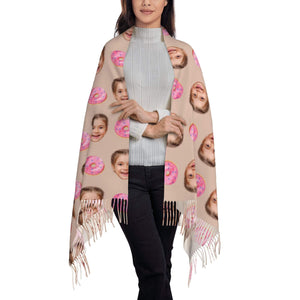 custom photo scarf