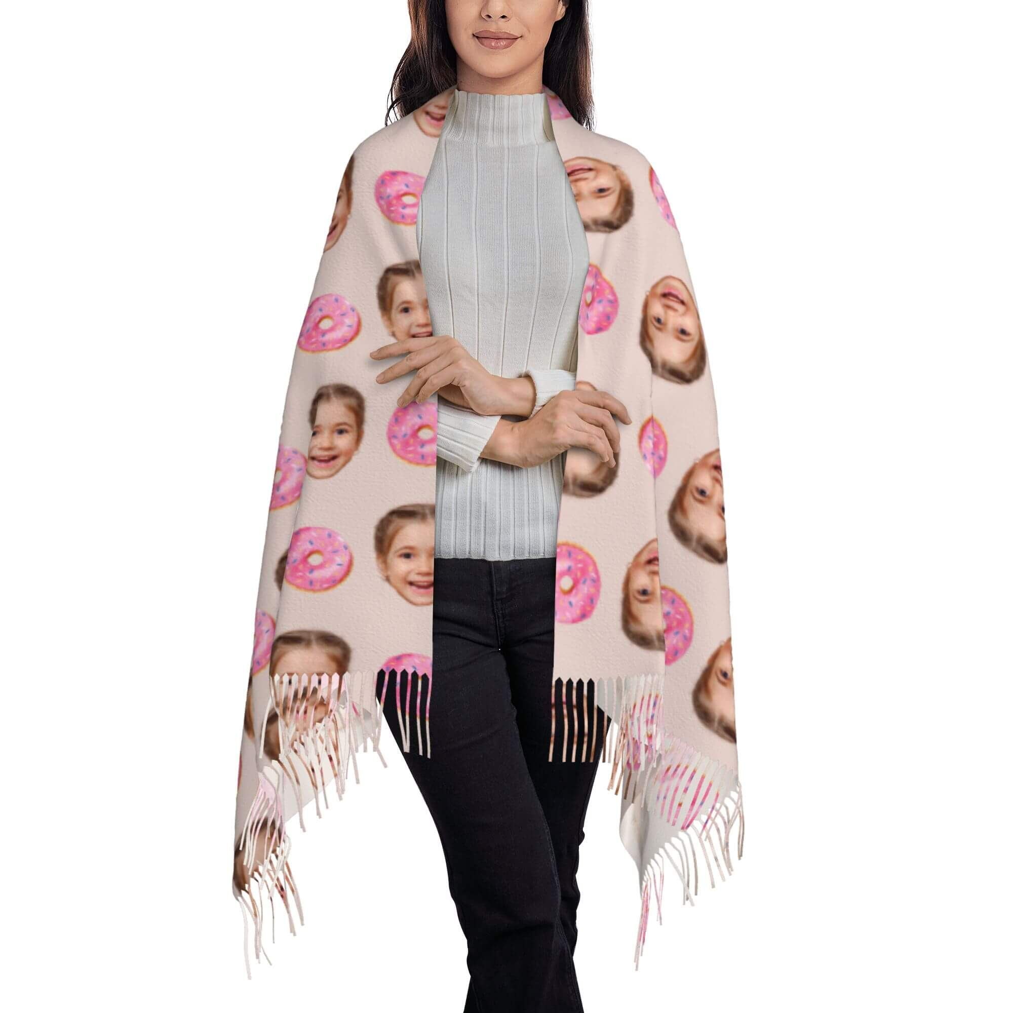 custom photo scarf
