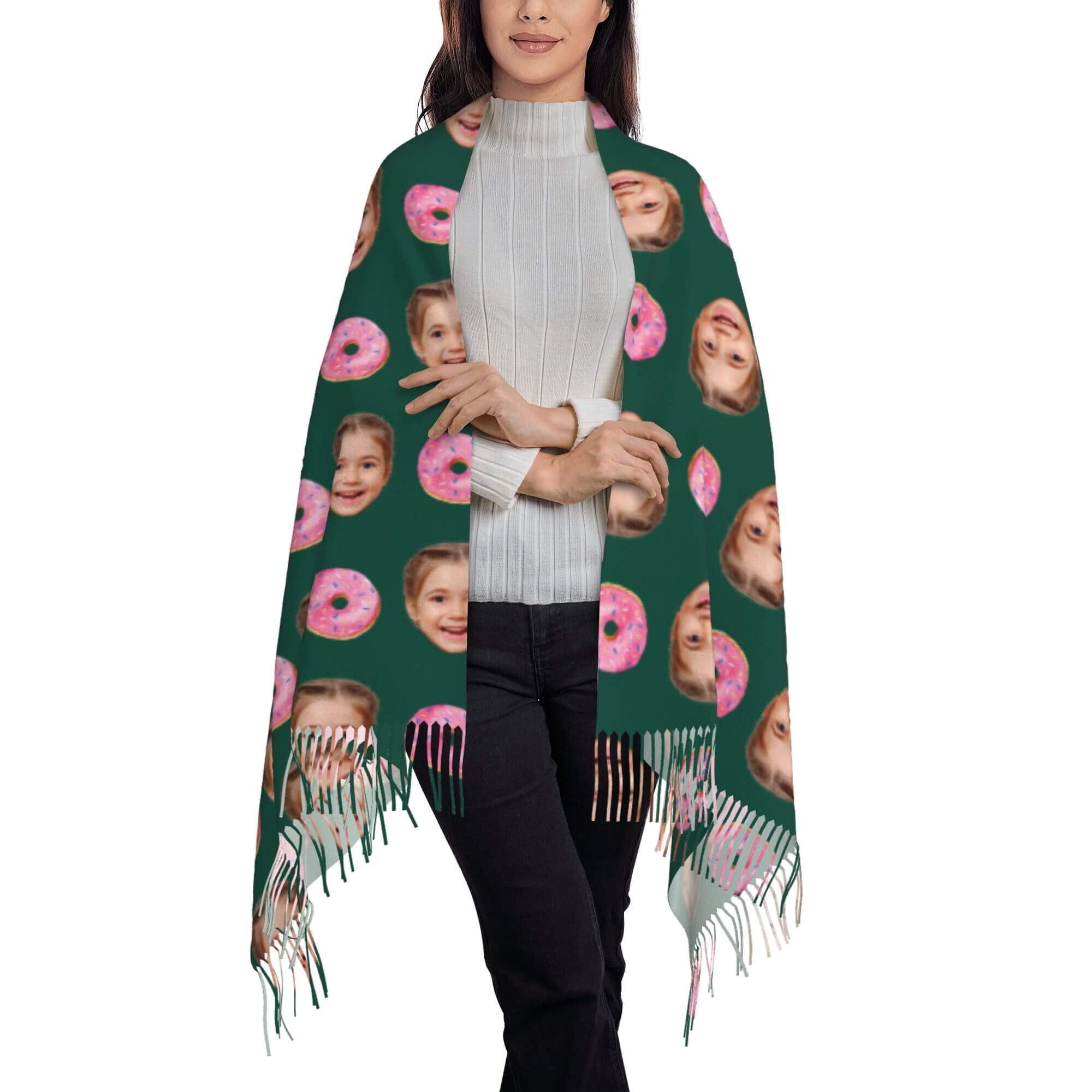custom photo scarf