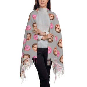 custom photo scarf