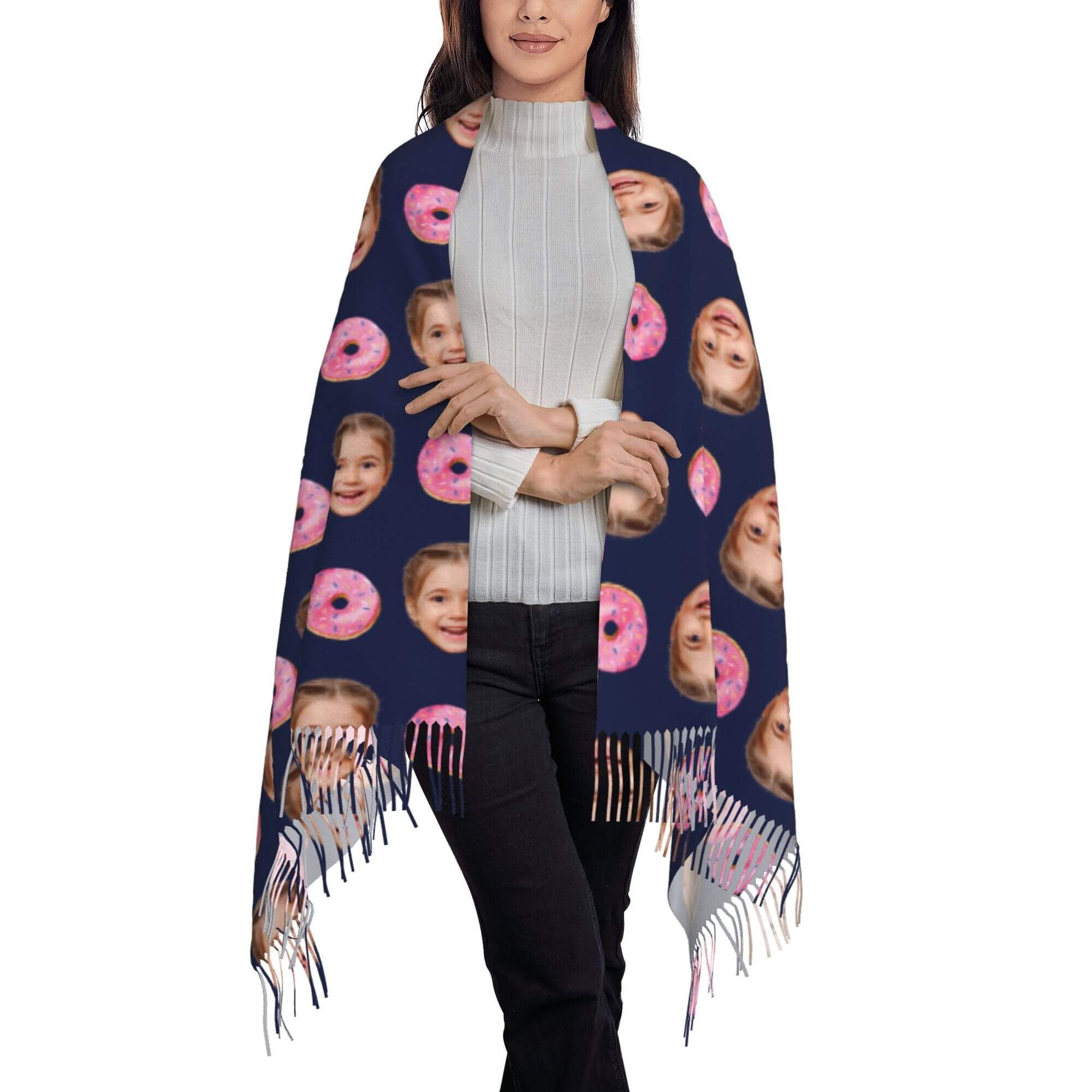 custom photo scarf