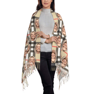 custom photo scarf