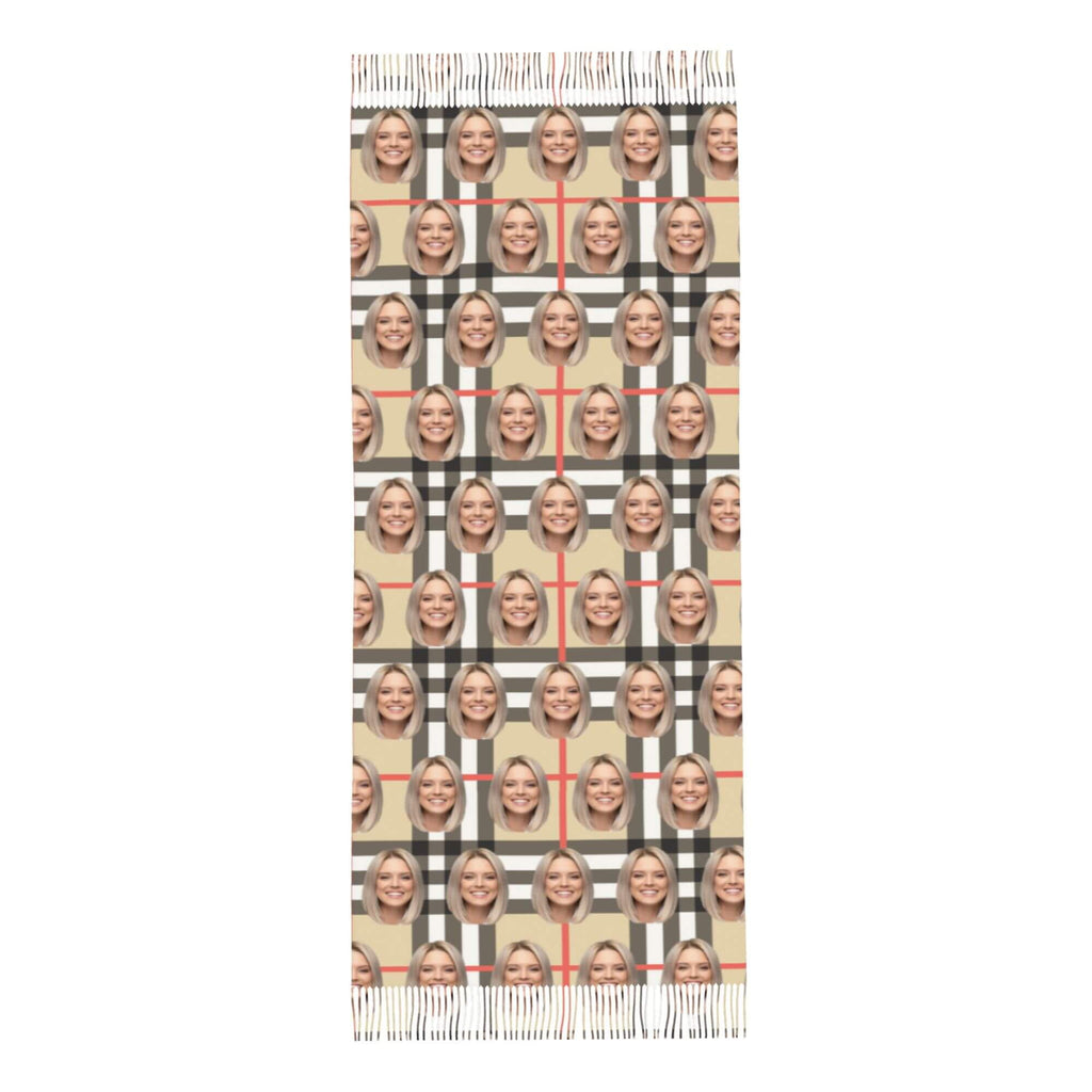custom photo scarf