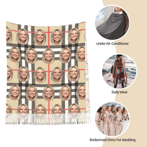 custom photo scarf