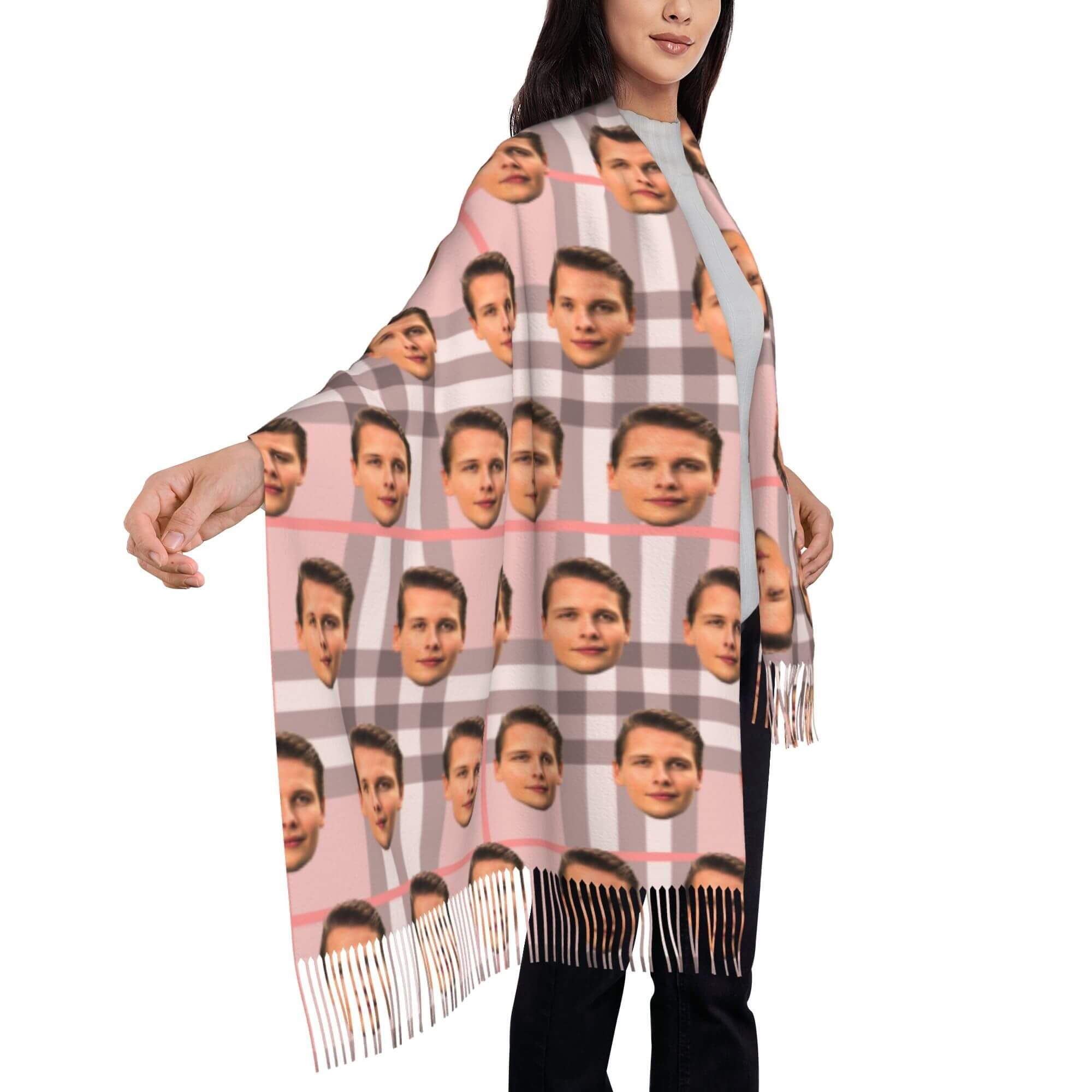 custom photo scarf