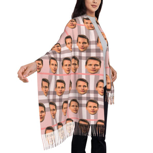 custom photo scarf