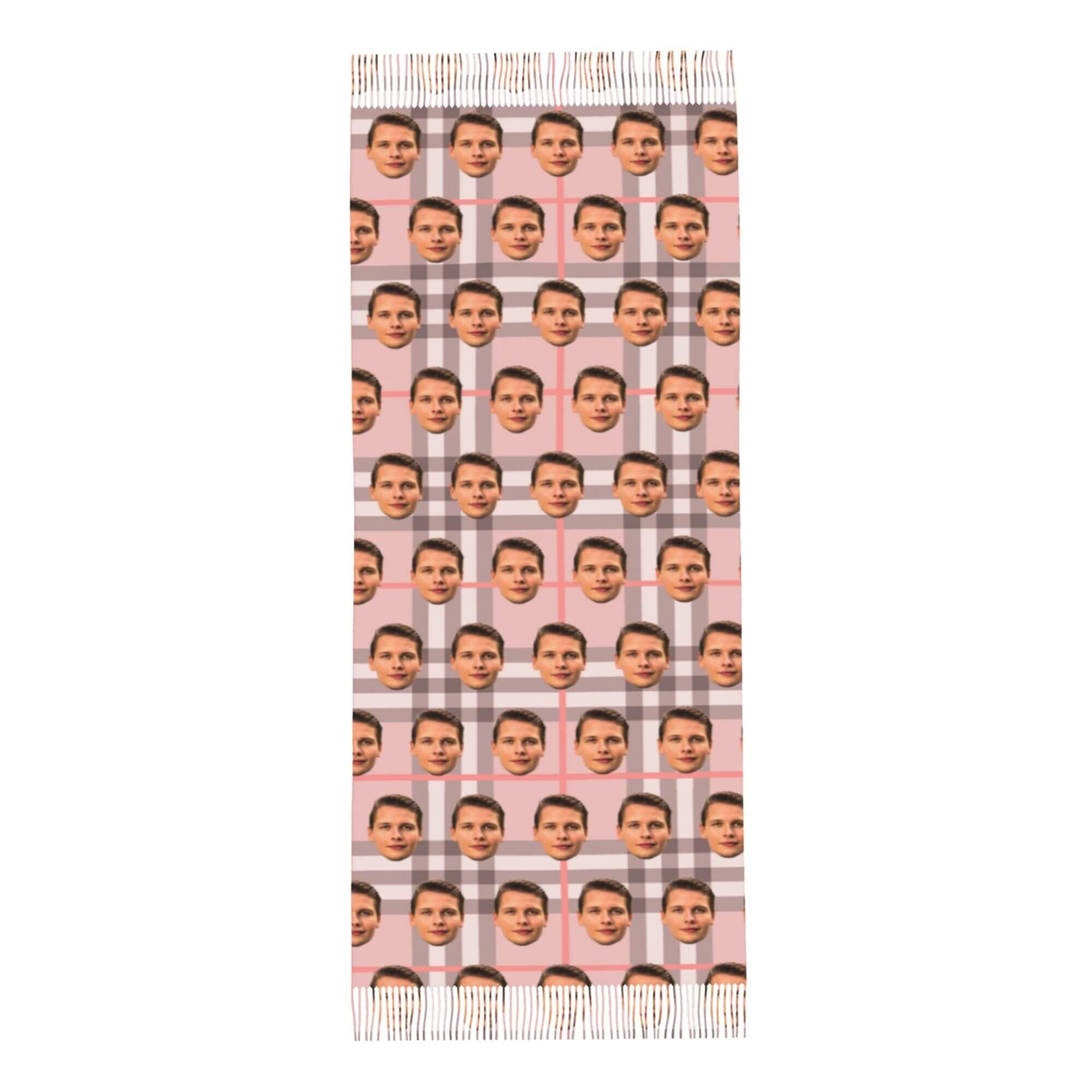 custom photo scarf