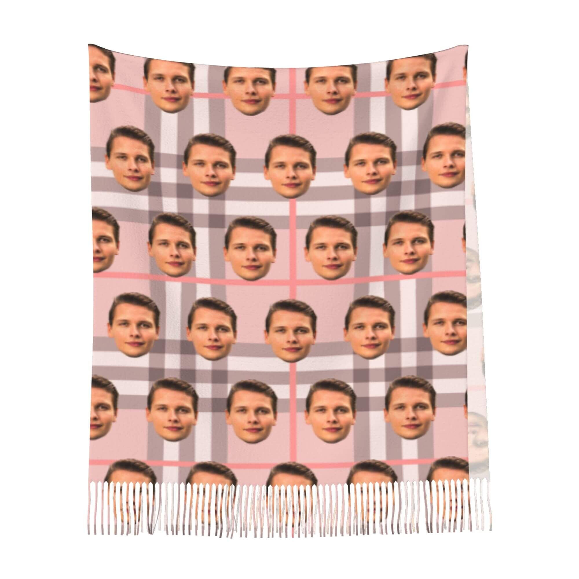 custom photo scarf
