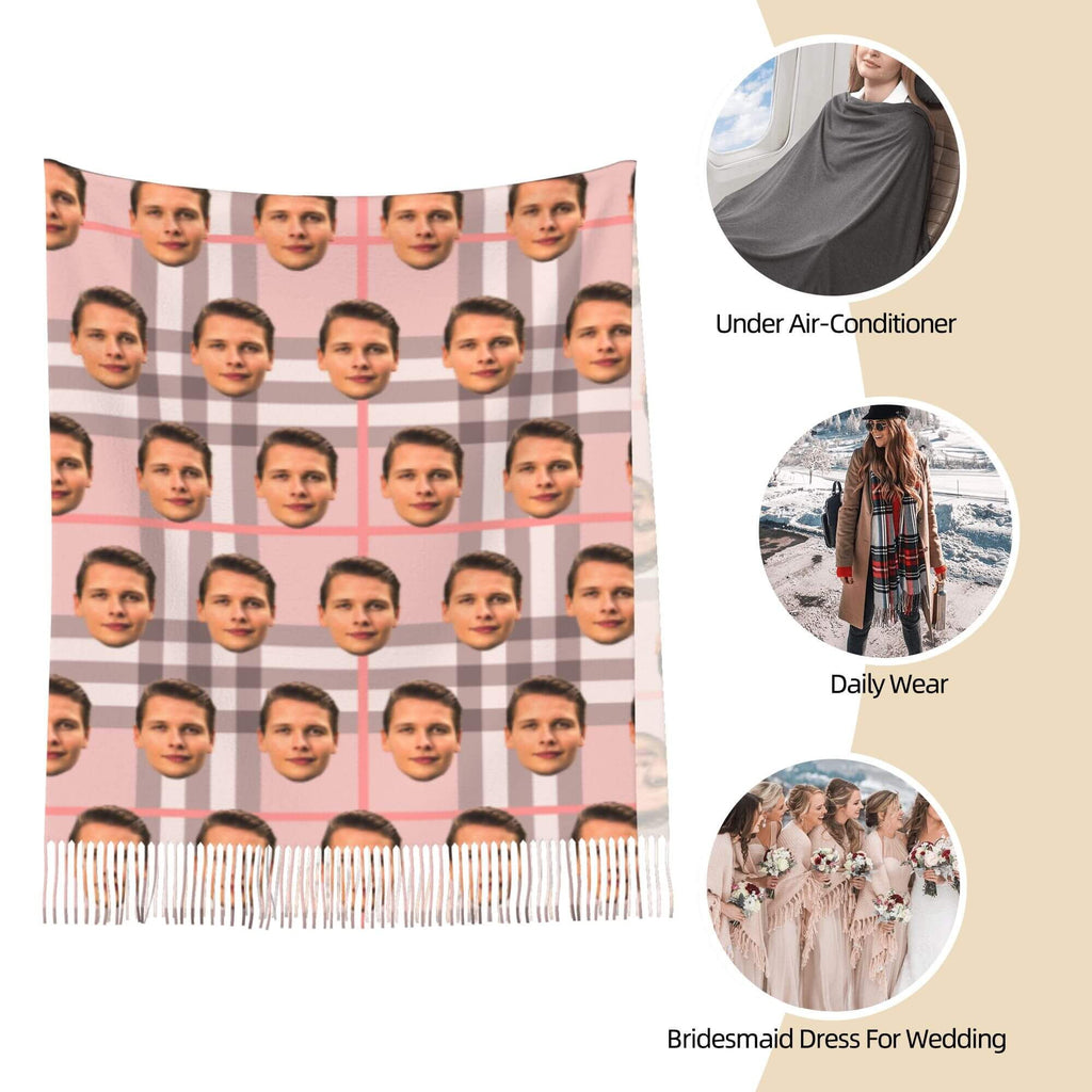 custom photo scarf