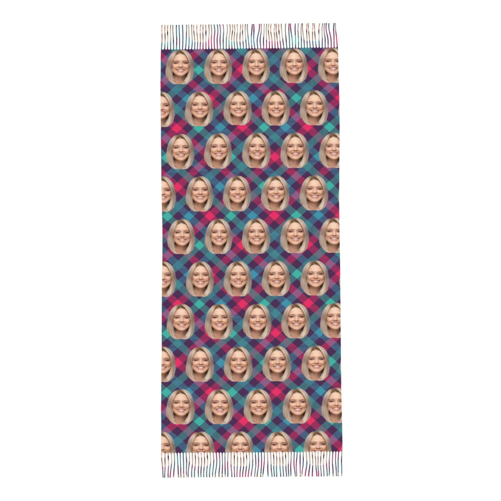 custom photo scarf