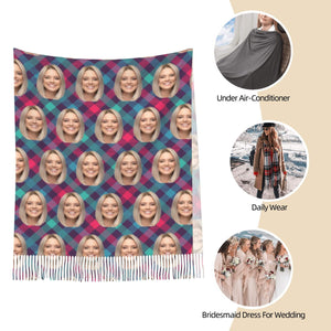 custom photo scarf