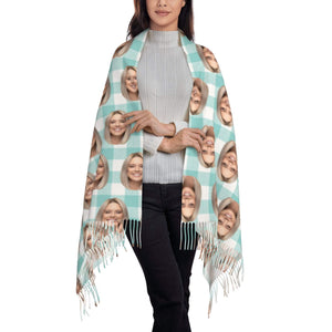 custom photo scarf
