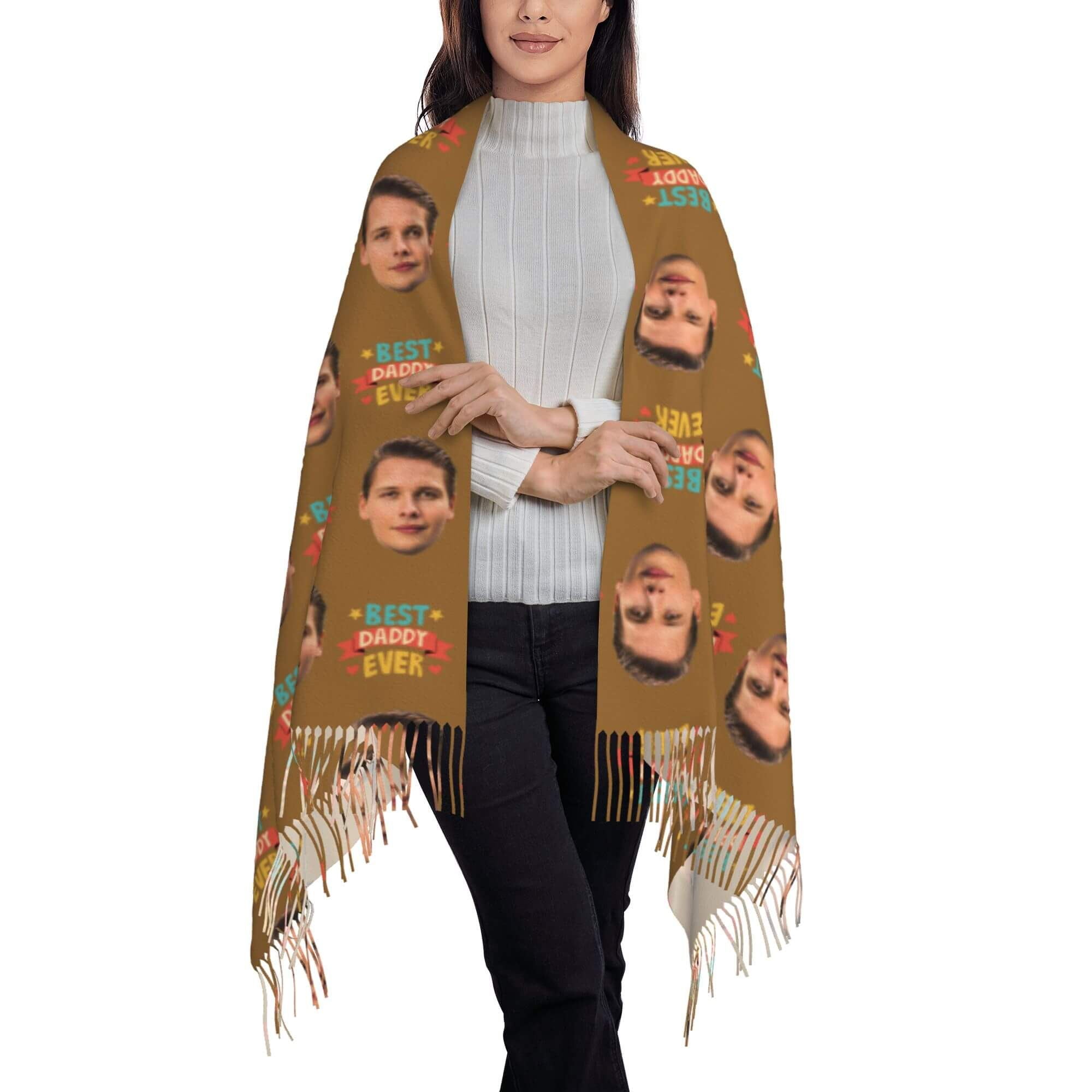 custom photo scarf