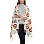 custom photo scarf
