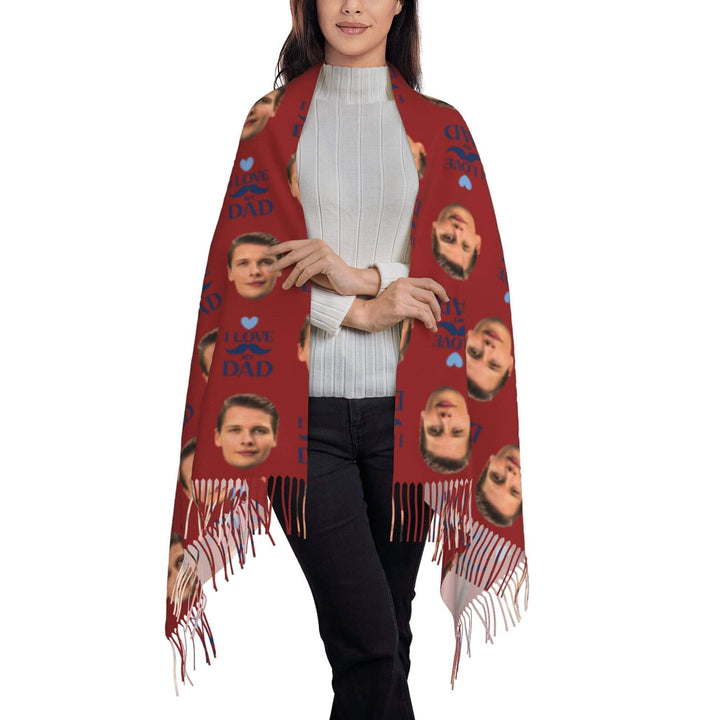 custom photo scarf