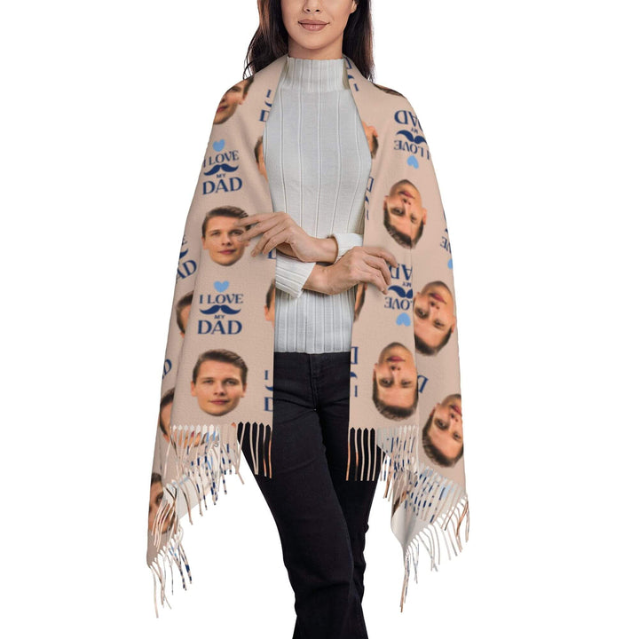 custom photo scarf