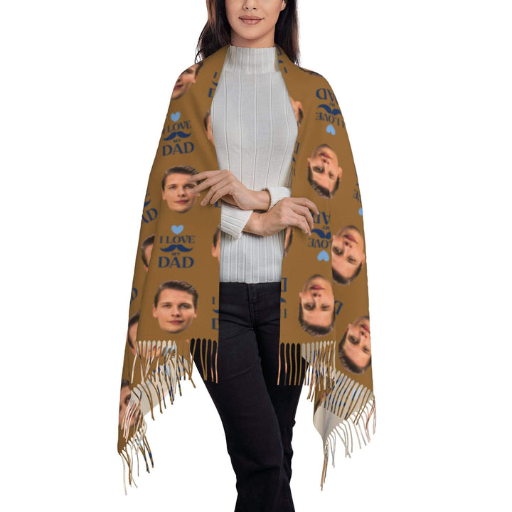 custom photo scarf