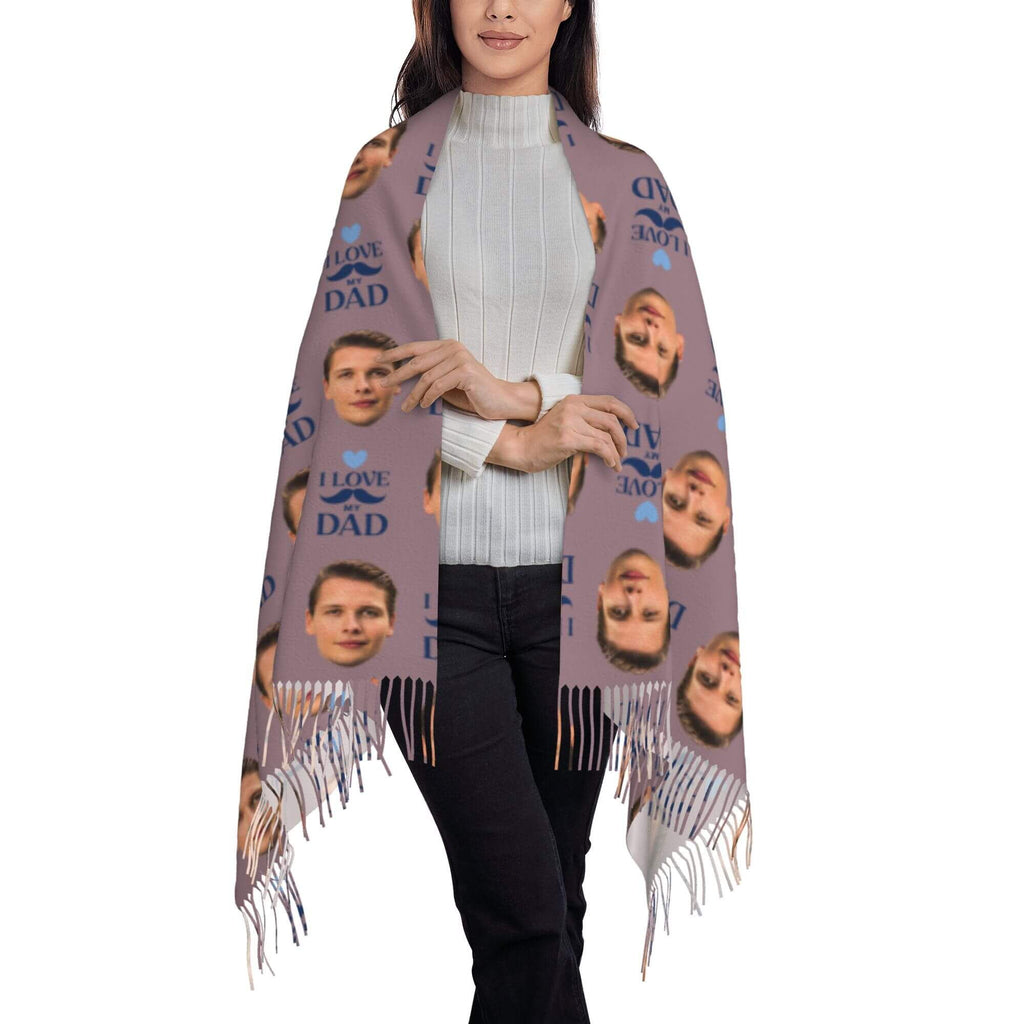 custom photo scarf
