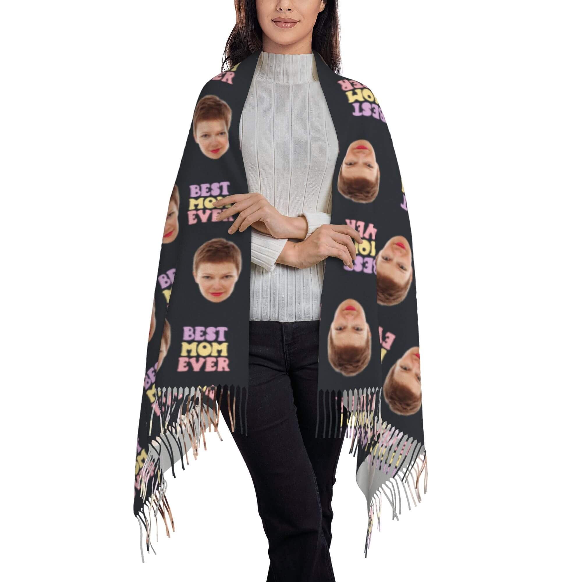 custom photo scarf