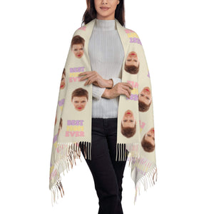 custom photo scarf