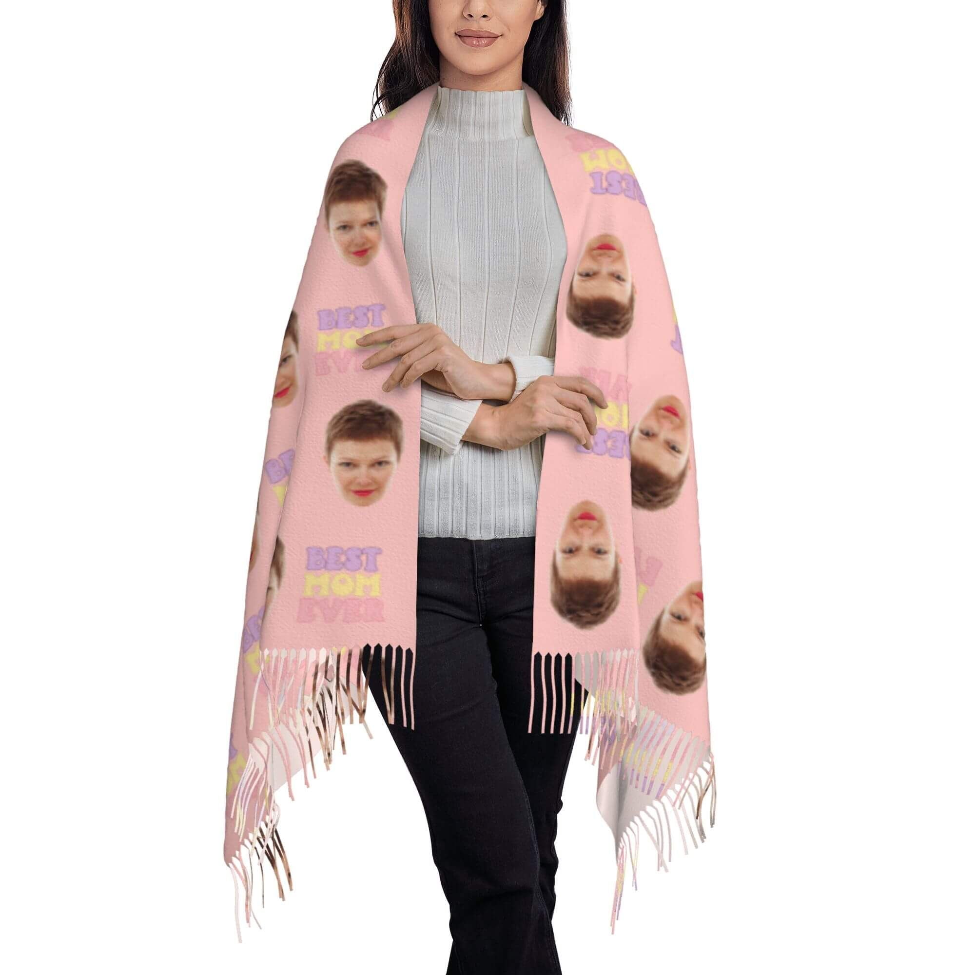 custom photo scarf