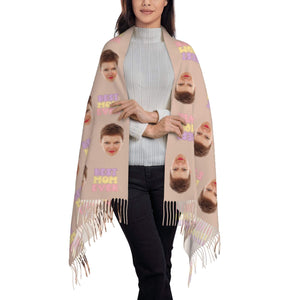 custom photo scarf