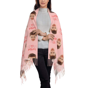 custom photo scarf