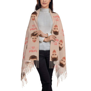 custom photo scarf