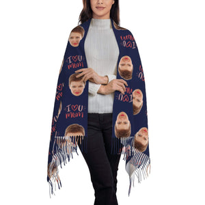 custom photo scarf