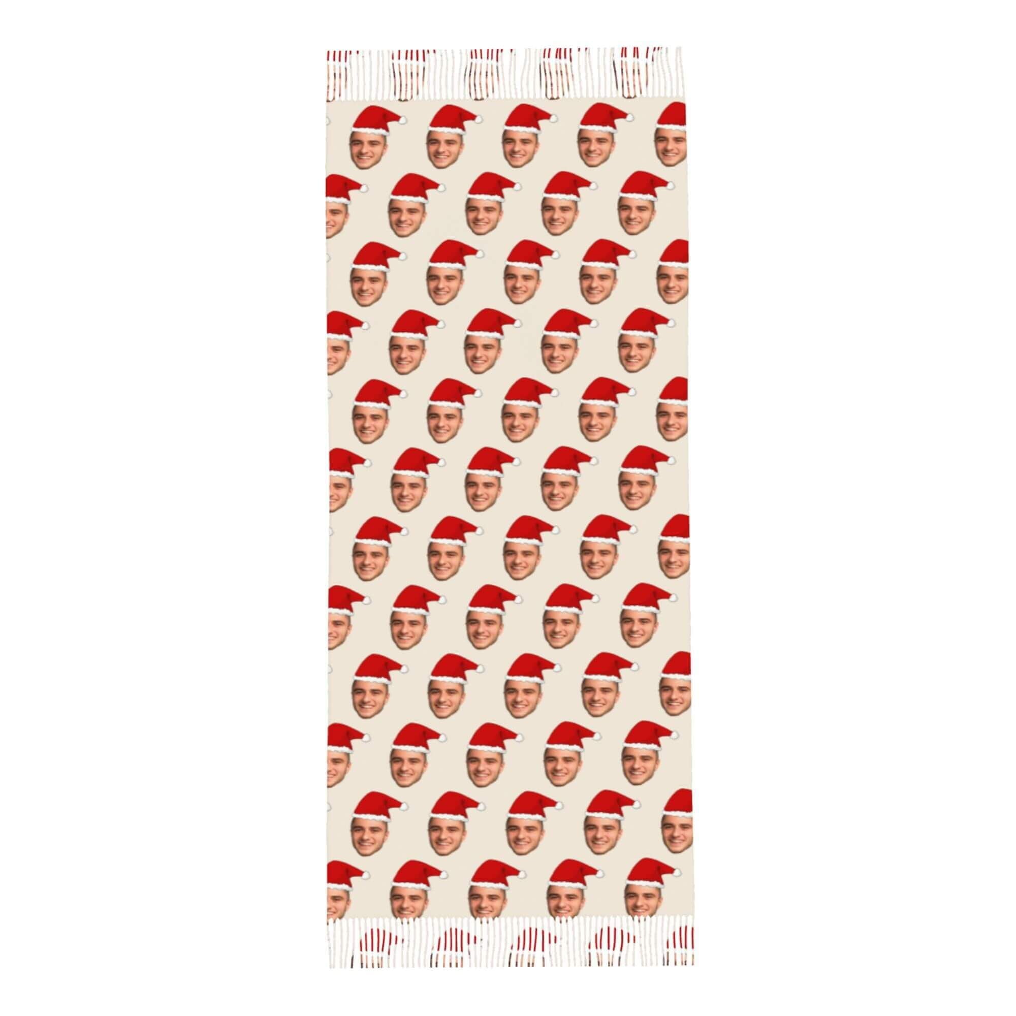 custom photo scarf